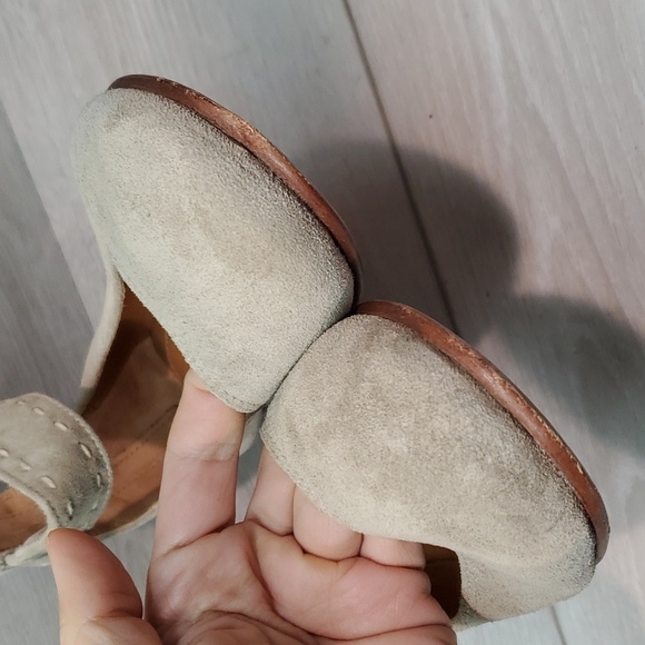 Frye Womens Carson Ankle Ballet  Suede Zip Back Loafer Slip on flats shoes - Picture 5 of 14